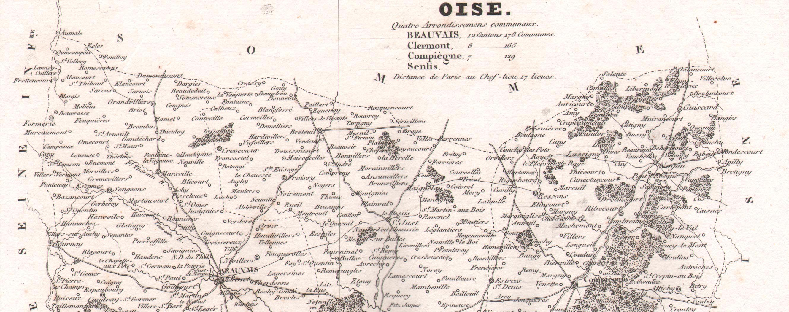 Dpartement de l'Oise (nord)