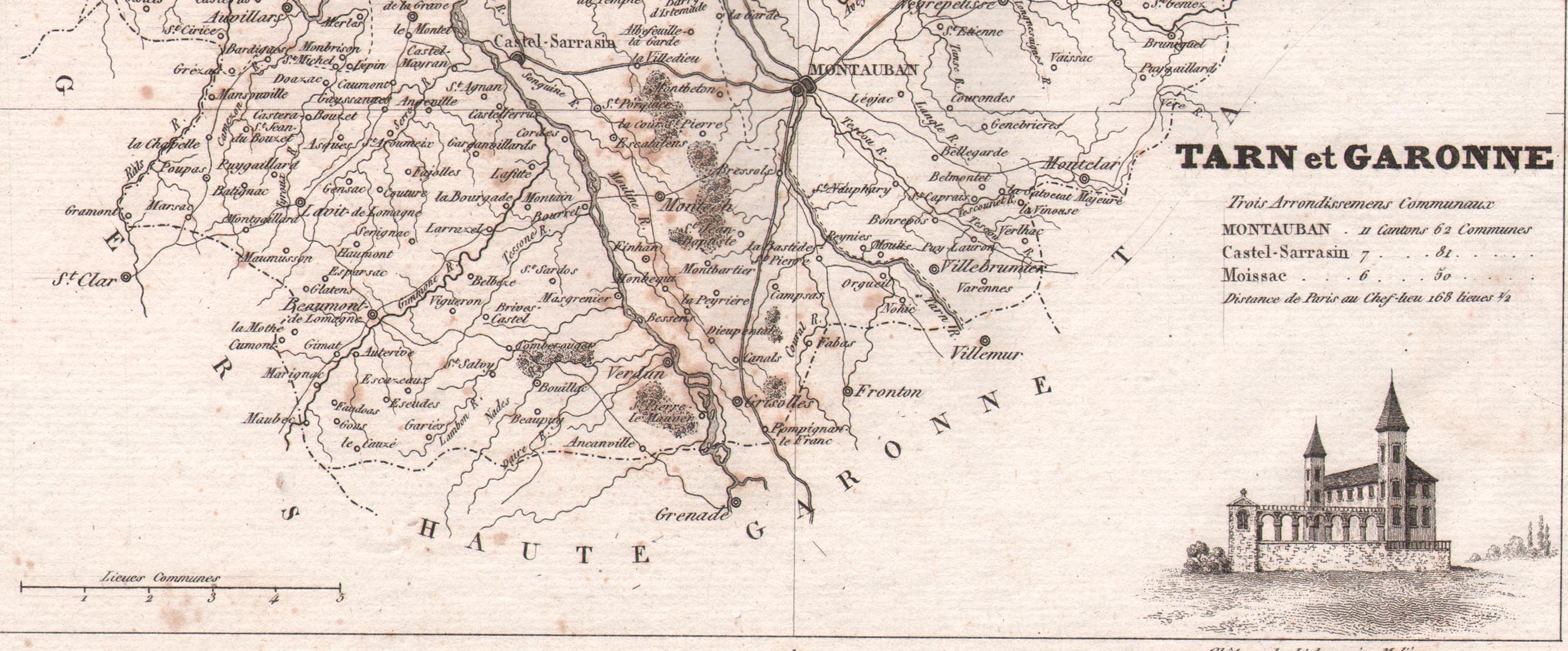 Tarn et Garonne (sud)