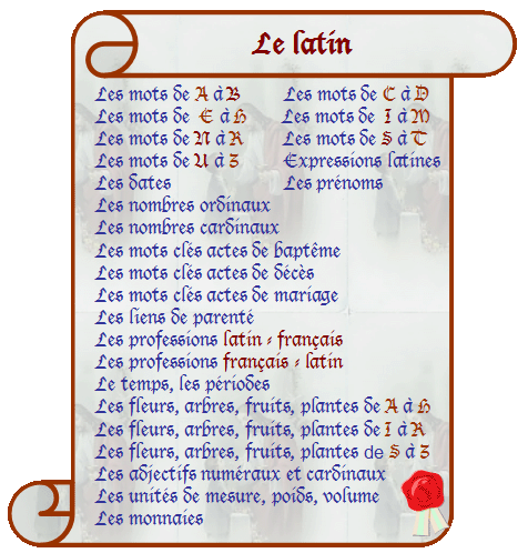 22 pages latin par thme