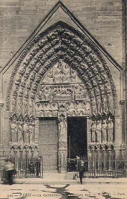 Paris de Notre Dame Cathdrale
